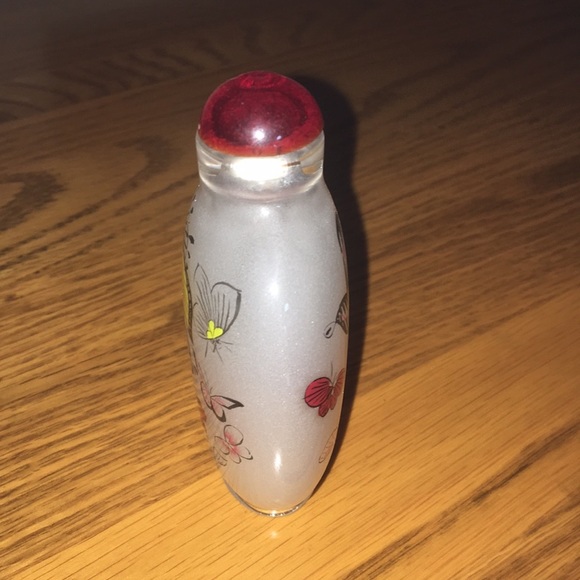 Hand Painted Glass Bottle - Picture 3 of 4